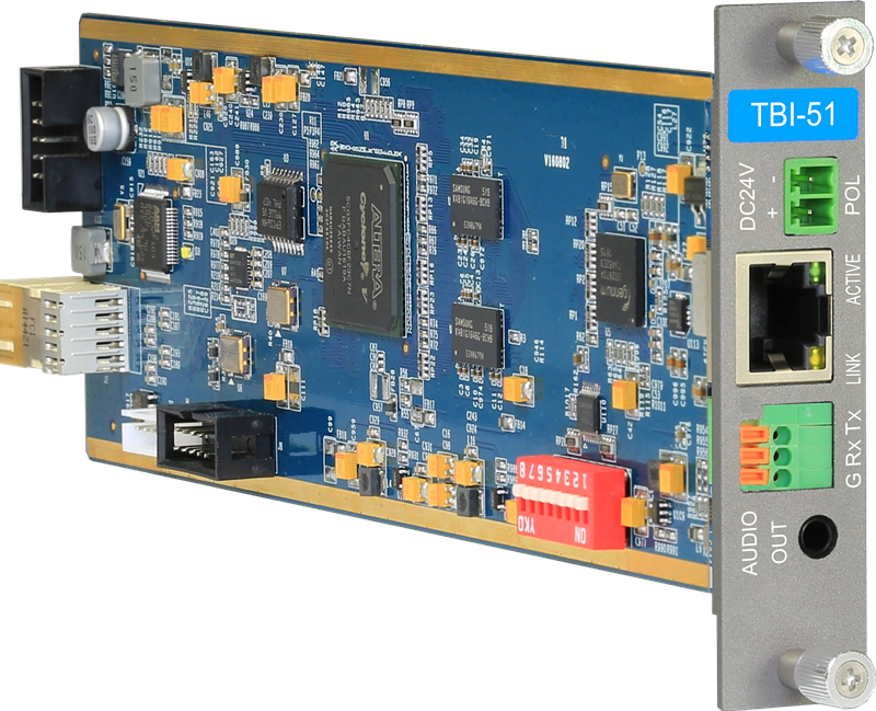 TBI-51  HDBaseT單通道時(shí)基同步型變換輸入卡